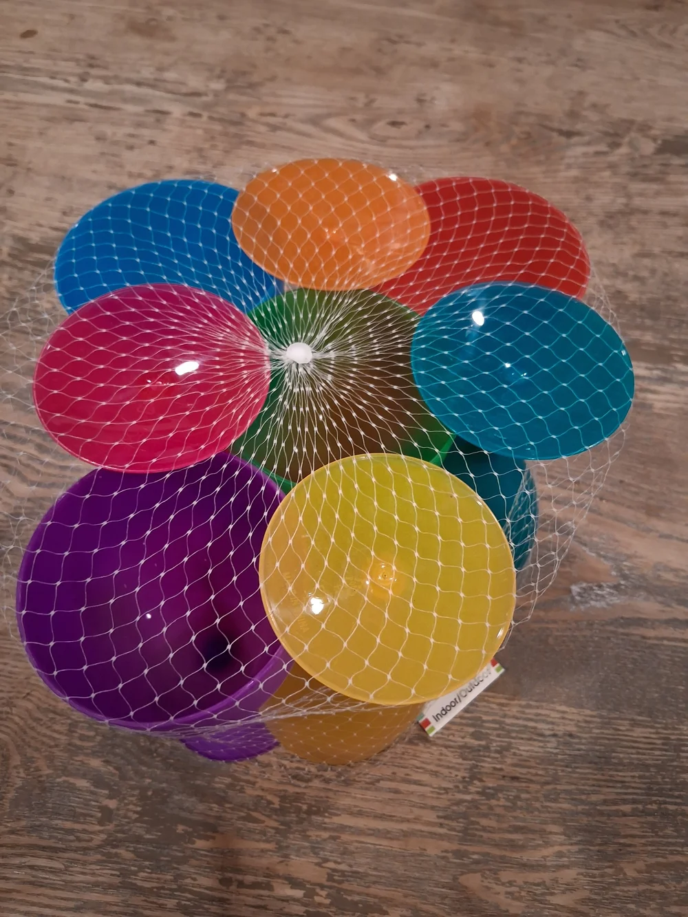 Colorful Reusable Party Wine Glasses - Multi-Color